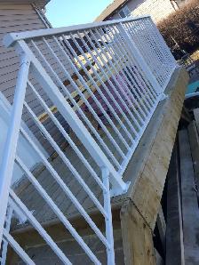 selling reduced PRICE supply and install aluminum railing epoxy - Photo 8