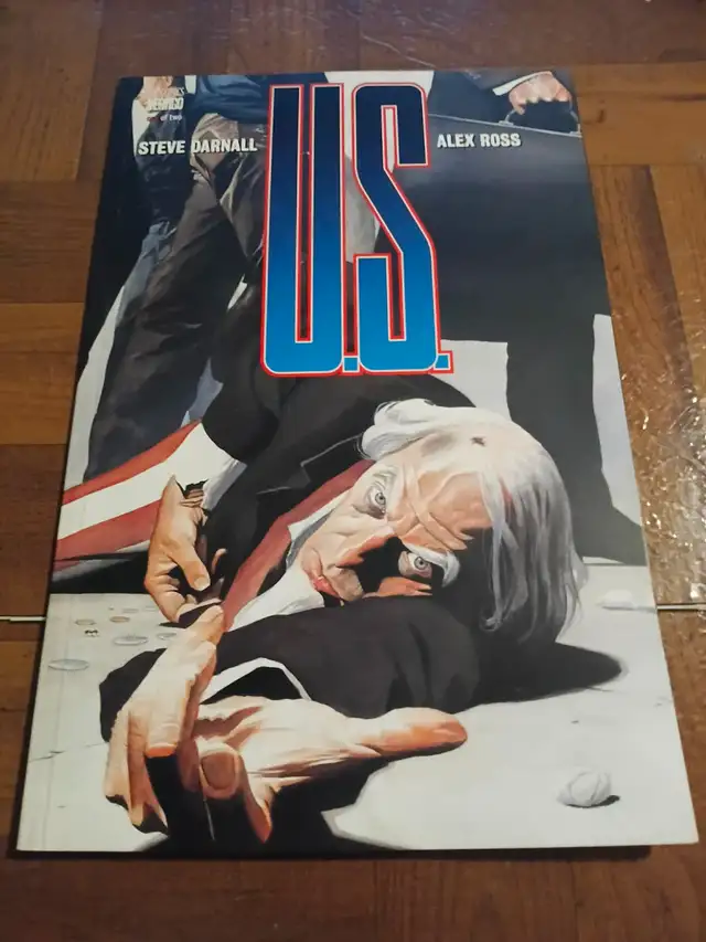 Vertigo Comics US Uncle Sam #1 1997 Steve Darnall! Alex Ross!