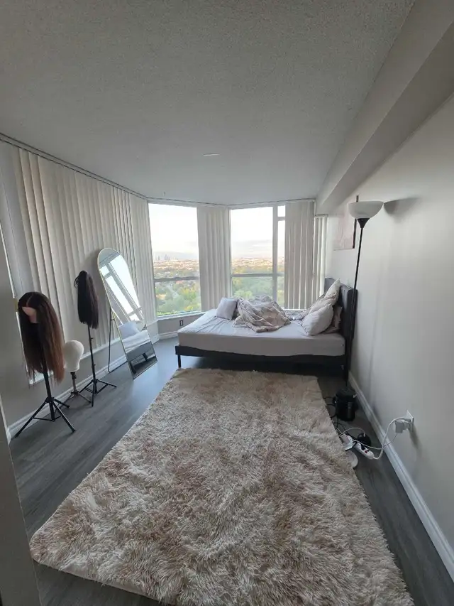 private Bedroom with Private washroom in a Condo.