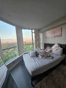 private Bedroom with Private washroom in a Condo. - Photo 2