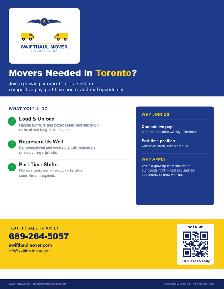Movers Wanted in Toronto - SwiftHaul Mover