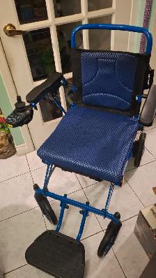 Electric wheelchair folding traveler - Photo 2