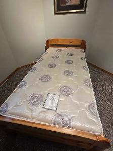 Youth Twin Bed Including Mattress, Bedding and Comforter - Photo 2
