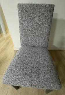 Leon’s Gray Dining Set – 6 Chairs, Extendable to 8 - Photo 4