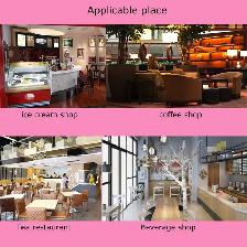 12 Pan Hard Ice Cream Refrigerator Gelato Showcase Cabinet210041 - Photo 7