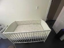 IKEA Crib and Mattress - Photo 3