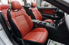 2015 Ford Mustang PREMIUM 2.3L ECOBOOST - AUTO - CUIR ROUGE - SH - Photo 39
