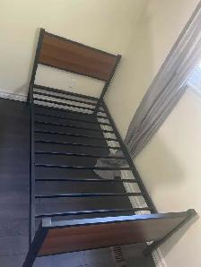 Twin Bed Frame and Mattress - Photo 4