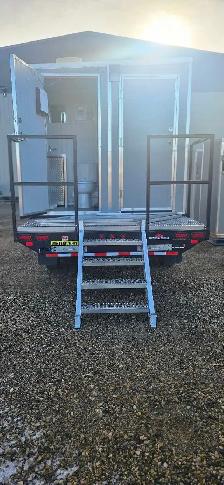 Self Contained- 2 Stall Heated Washroom Trailer - Photo 8