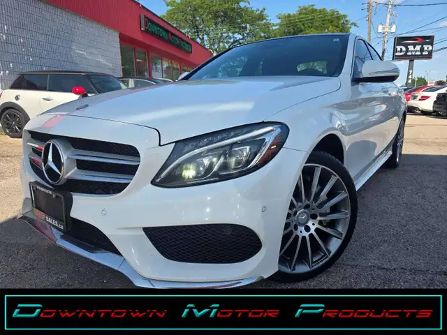 2015 Mercedes-Benz C-Class 4Matic Nav / Sunroof / Leather / Rea