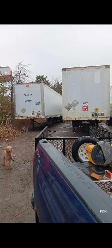 semi trailer removal