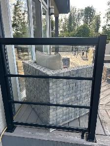 glass deck rail