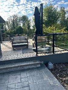 glass deck rail - Photo 3