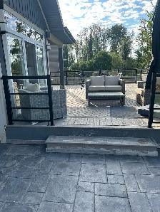 glass deck rail - Photo 4