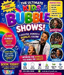 Kids Bubble Show Toronto – Birthday Party Entertainment