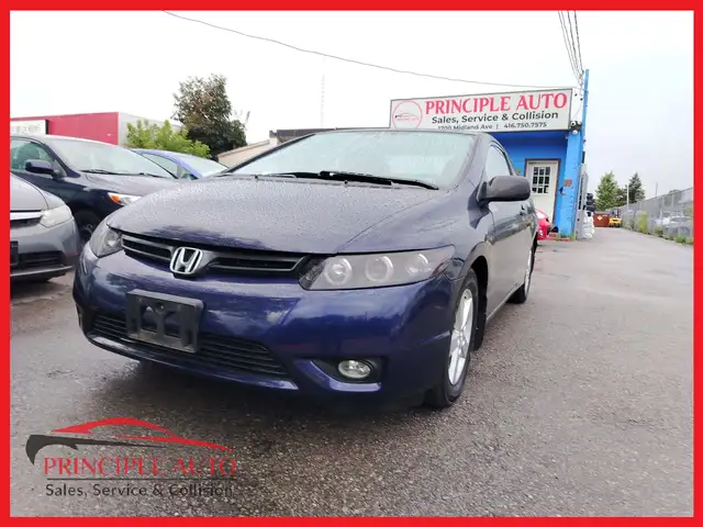 2007 Honda Civic LX Coupe 274 KM CERTIFIED-WARRANTYDX-G