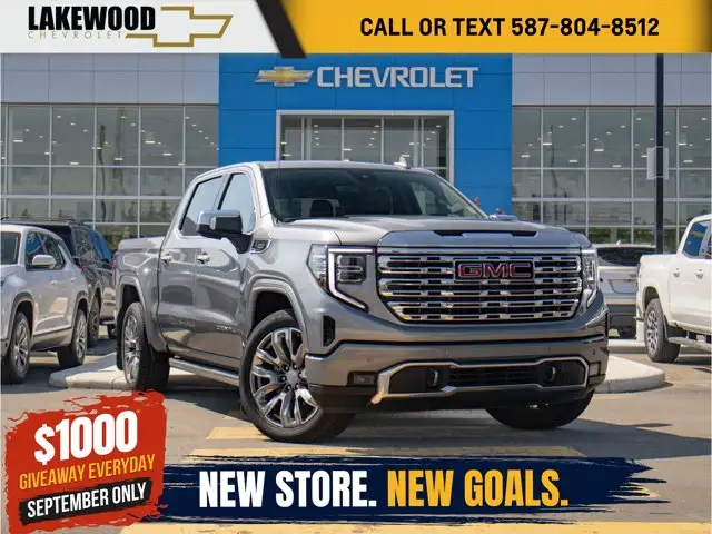 2025 GMC Sierra 1500 Denali Reserve 3.0L Duramax | Power Sunroof