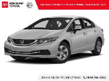 2013 Honda Civic LX AS IS SPECIAL PRICE / NOT SOLD CERTIFED