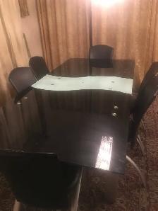 Dinning table with 6 chairs - Photo 4