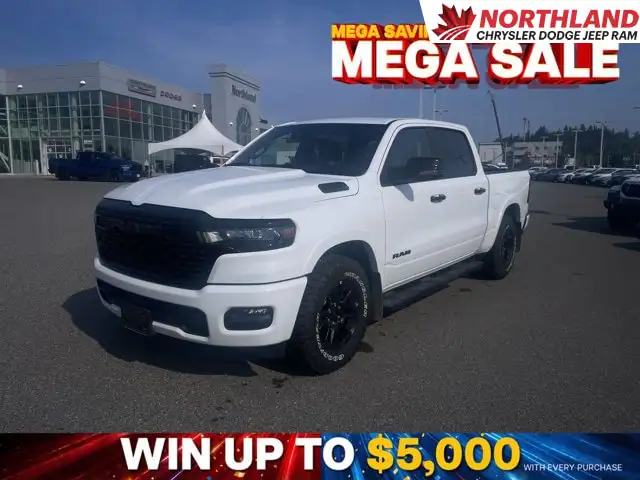 2025 Ram 1500 Big Horn | 4WD | No Accidents | One Owner | NAV