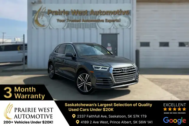 2018 Audi Q5 S Line Technik Quattro | Heated Seat | Power Tailga