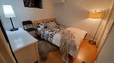 Furnished 1 bed basement near Toronto and Mississauga transit