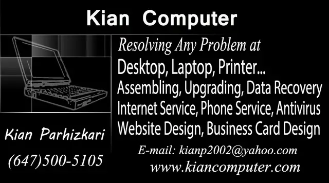 Professional Computer repairs North York