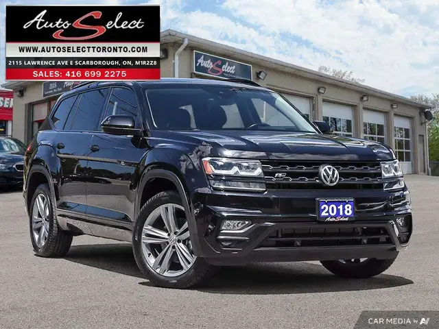 2018 Volkswagen Atlas Execline R-Line - 4Motion - AWD - Apple...
