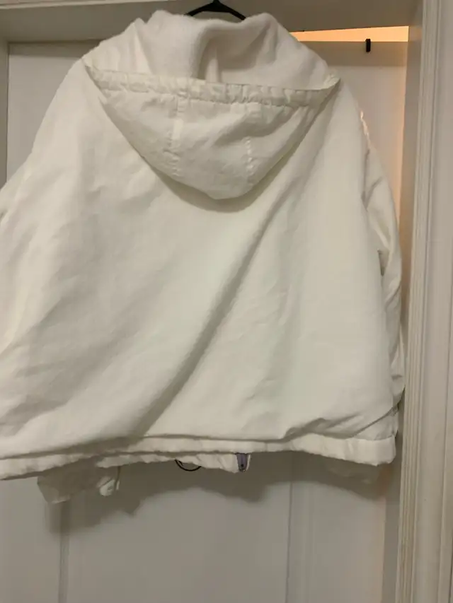 Ralph Lauren White Hooded Jacket