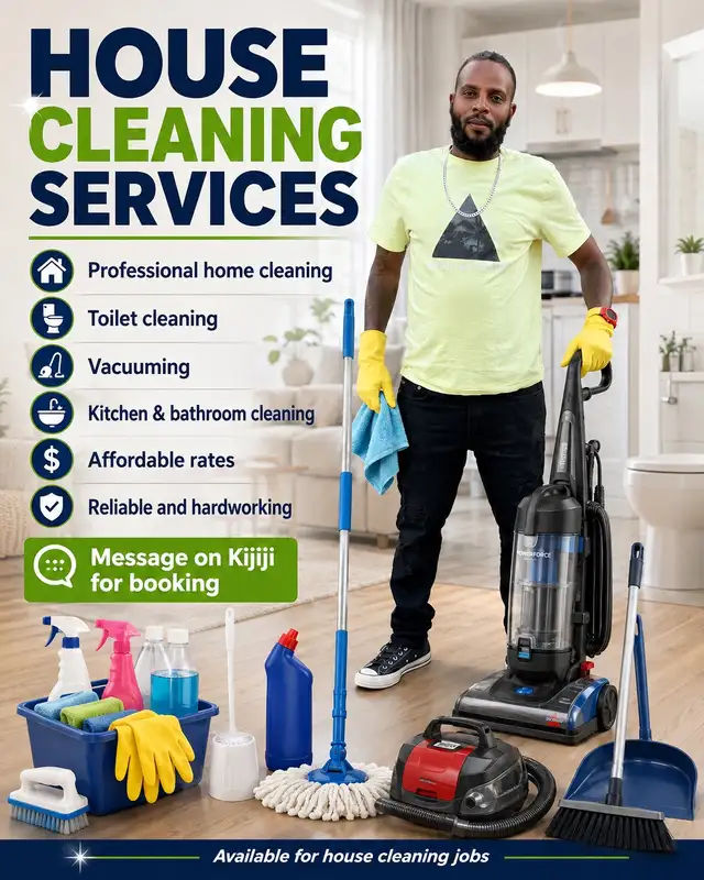 Reliable & Affordabl House Cleaning – Hamilton & Burlington