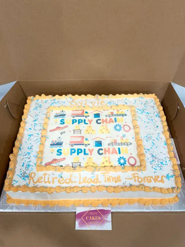 delicious photo cakes, edible print cakes, slab cakes