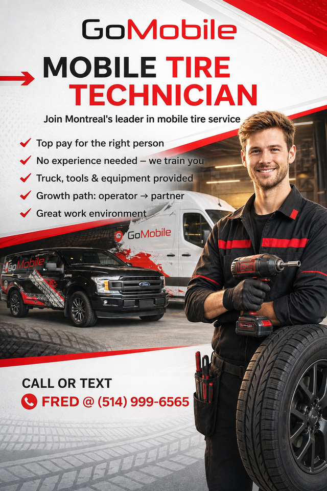 Technicien recherché! Technician wanted!