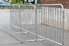 Fence Panels Galvanized 6x10 size • Blue Option • Crowd Barriers - Photo 3