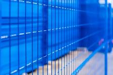 Temporary Fence Panels 6x10 Blue • Galvanized • Crowd Barriers - Photo 4