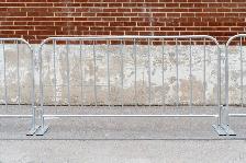 Temporary Fence Panels 6x10 Blue • Galvanized • Crowd Barriers - Photo 6