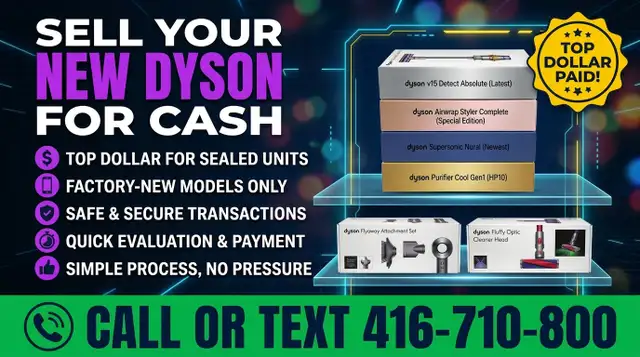 Sell Your Dyson for Cash – Top Dollar Paid