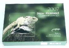 2007 RESERVE BANK NEW ZEALAND TUATARA SIX COIN PROOF SET