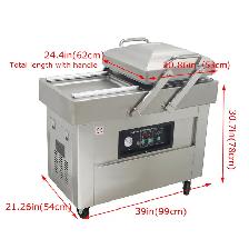 Promotion 2 Chamber Vacuum Sealer Food Packaging Machine 160812 - Photo 7