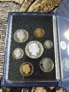 2003 RESERVE BANK NEW ZEALAND GIANT KOKOPU SEVEN COIN PROOF SET - Photo 2