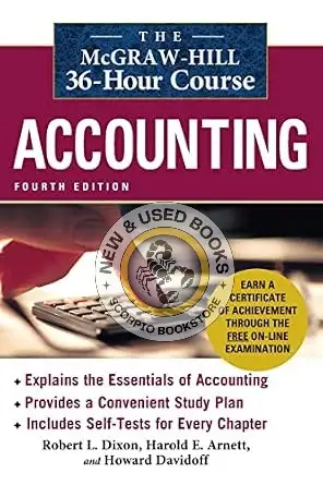 Accounting 4th Edition by Robert L. Dixon 9780071486033