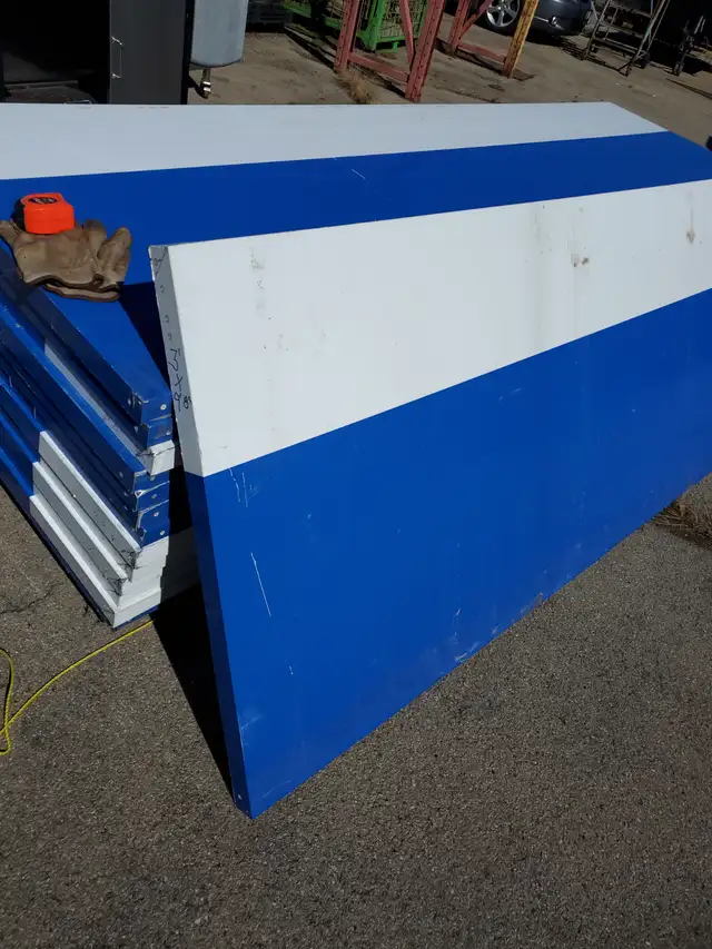 ALUMINUM CUSTOM SIGN PANELS  3' x 9' 8''  GREAT FOR ELECTION