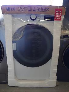 LG '27' White Front Load Gas Dryer on Sale‼️