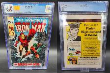 Marvel CGC Grade Comics (5) Iron Man, Avengers, X-Men, Spiderman - Photo 2