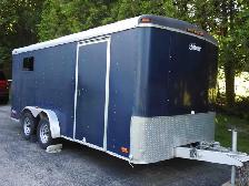 7 x 16 Avenger Enclosed AluminumTrailer (2003) over 15  Upgrades