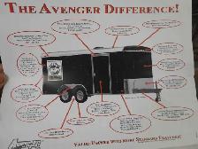 7 x 16 Avenger Enclosed AluminumTrailer (2003) over 15  Upgrades - Photo 10