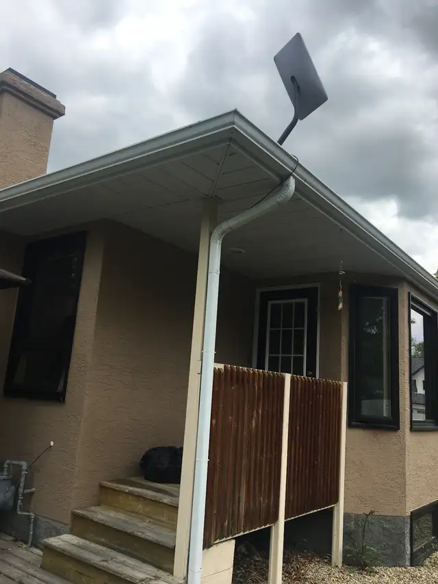 Starlink installations in central Alberta