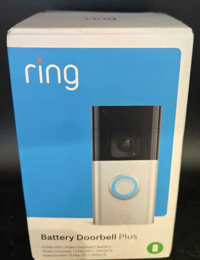 NEW RING BATTERY DOORBELL PLUS