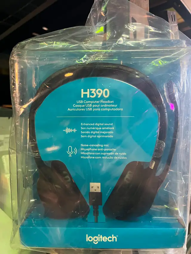 Logitech H390 Wired USB Computer Headset