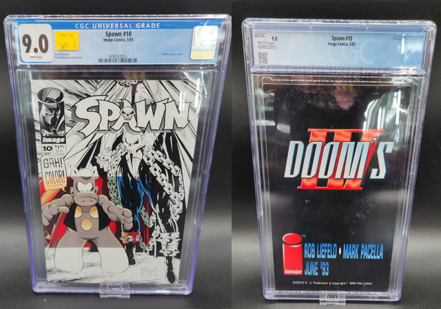 CGC Grade Comics (5) Spawn, Daredevil, Captain America, Batgirl