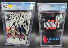 CGC Grade Comics (5) Spawn, Daredevil, Captain America, Batgirl